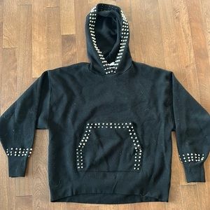 Zara rhinestone sweatshirt